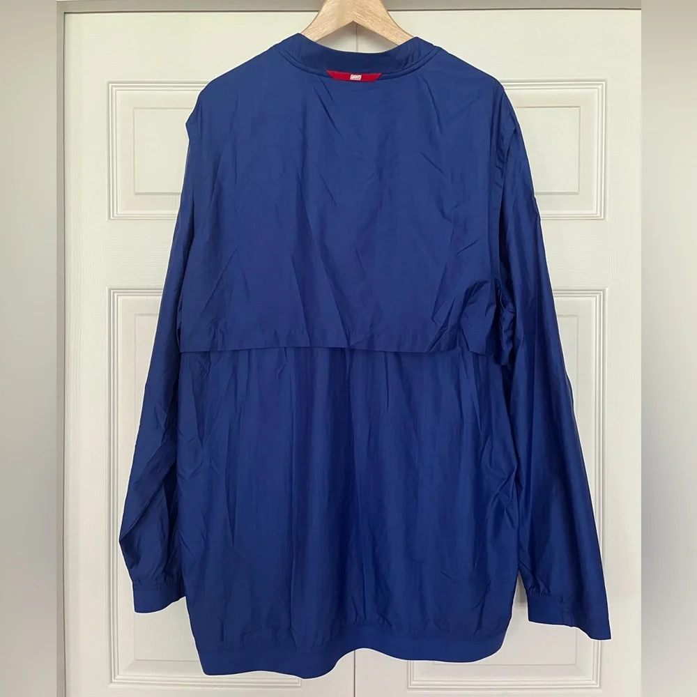 {NFL x Nike} New York Giants Lightweight Pullover Jacket in Blue - Men's XXL